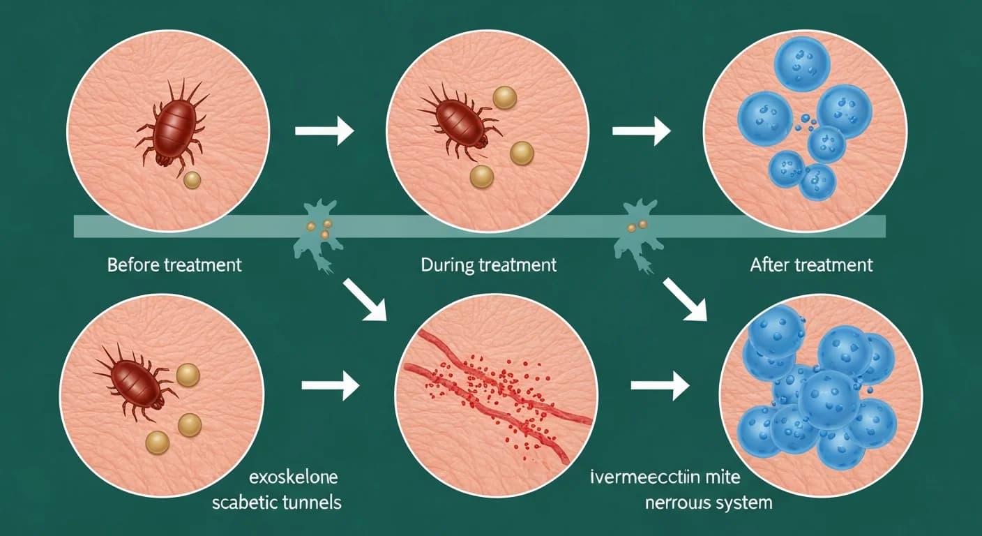 How Ivermectin Treats Scabies